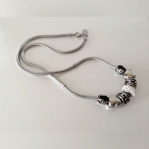 Charm necklace.Stainless steel
